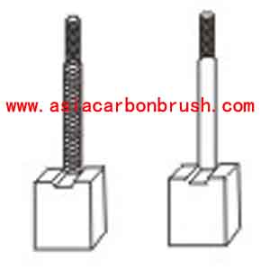 Mitsubishi carbon brush,carbon brush for automobile,car carbon brush,Mitsubishi 91246 JASX 42-43 1-JAS 42 2-JAS 43