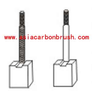 Mitsubishi carbon brush,carbon brush for automobile,car carbon brush,Mitsubishi 91245 JASX 40-41 1-JAS 40 2-JAS 41