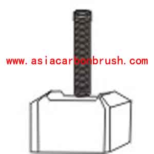 DENSO carbon brush,carbon brush for automobile,car carbon brush,DENSO 91167 JASX 88 4-JAS 88