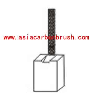 DENSO carbon brush,carbon brush for automobile,car carbon brush,DENSO 91165 JASX 85 4-JAS 85