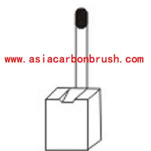 DENSO carbon brush,carbon brush for automobile,car carbon brush,DENSO 91162 JASX 63 4-JAS 63