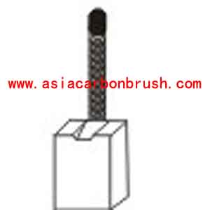 DENSO carbon brush,carbon brush for automobile,car carbon brush,DENSO 91155 JASX 22 4-JAS 22