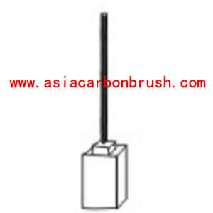 Hitachi carbon brush,carbon brush for automobile,car carbon brush,Hitachi 91196 JAAX 19 2-JAA 19