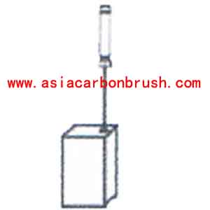 B&D Carbon Brush 6.5x8x15mm