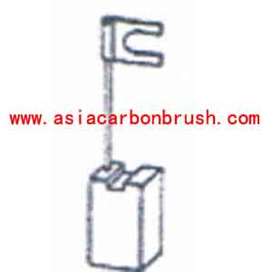 Bosch Carbon Brush, Bosch 27x8x6mm